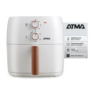 Freidora de Aire Manual Atma 6,5 Lts 1300w Color Blanco FR60MAWP