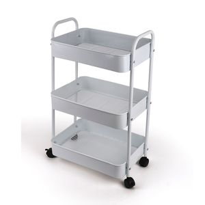 Carro de Mano de Cocina de 3 Niveles F10788 Blanco
